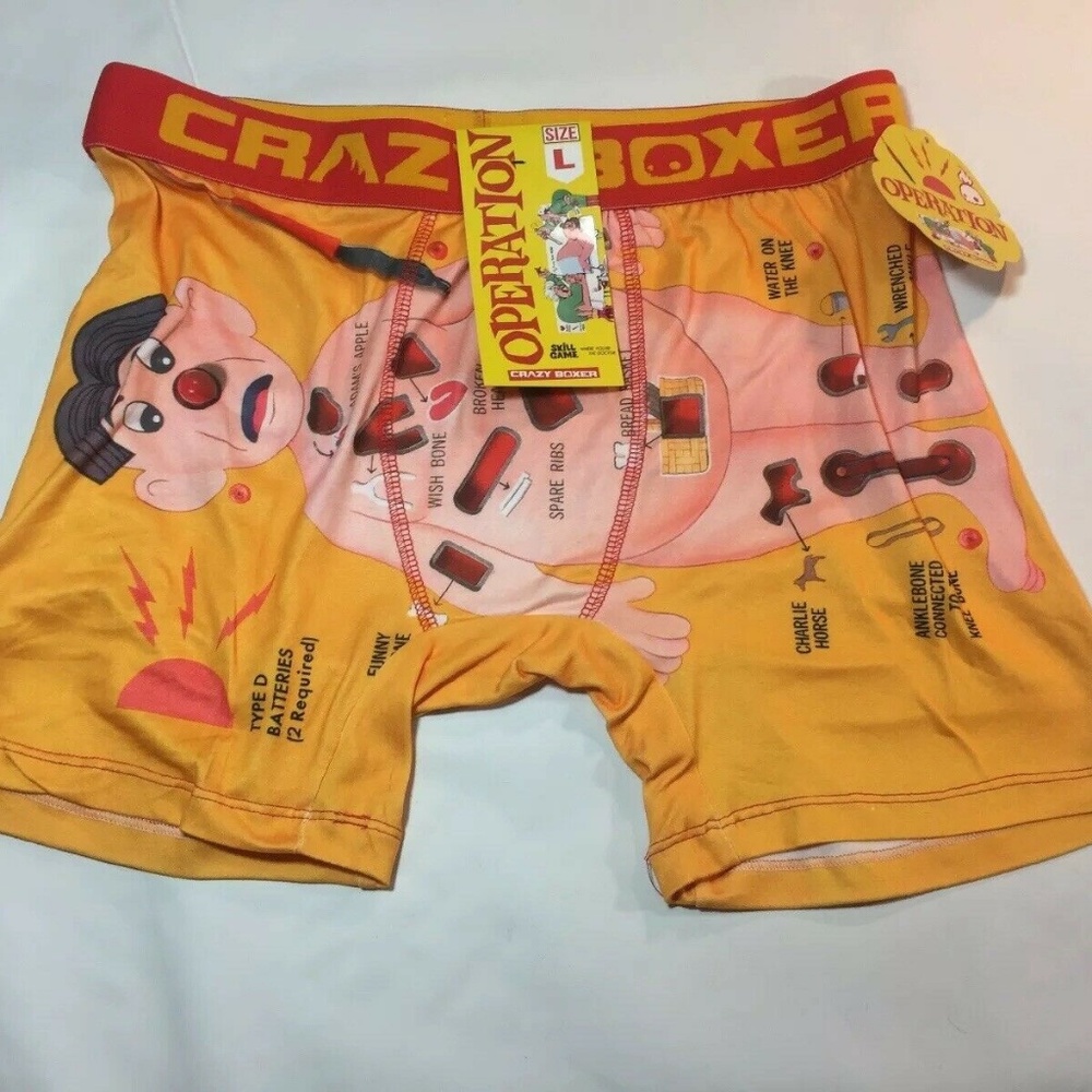 CRAZY BOXERs OPERATION Men's xl Pouch breathable